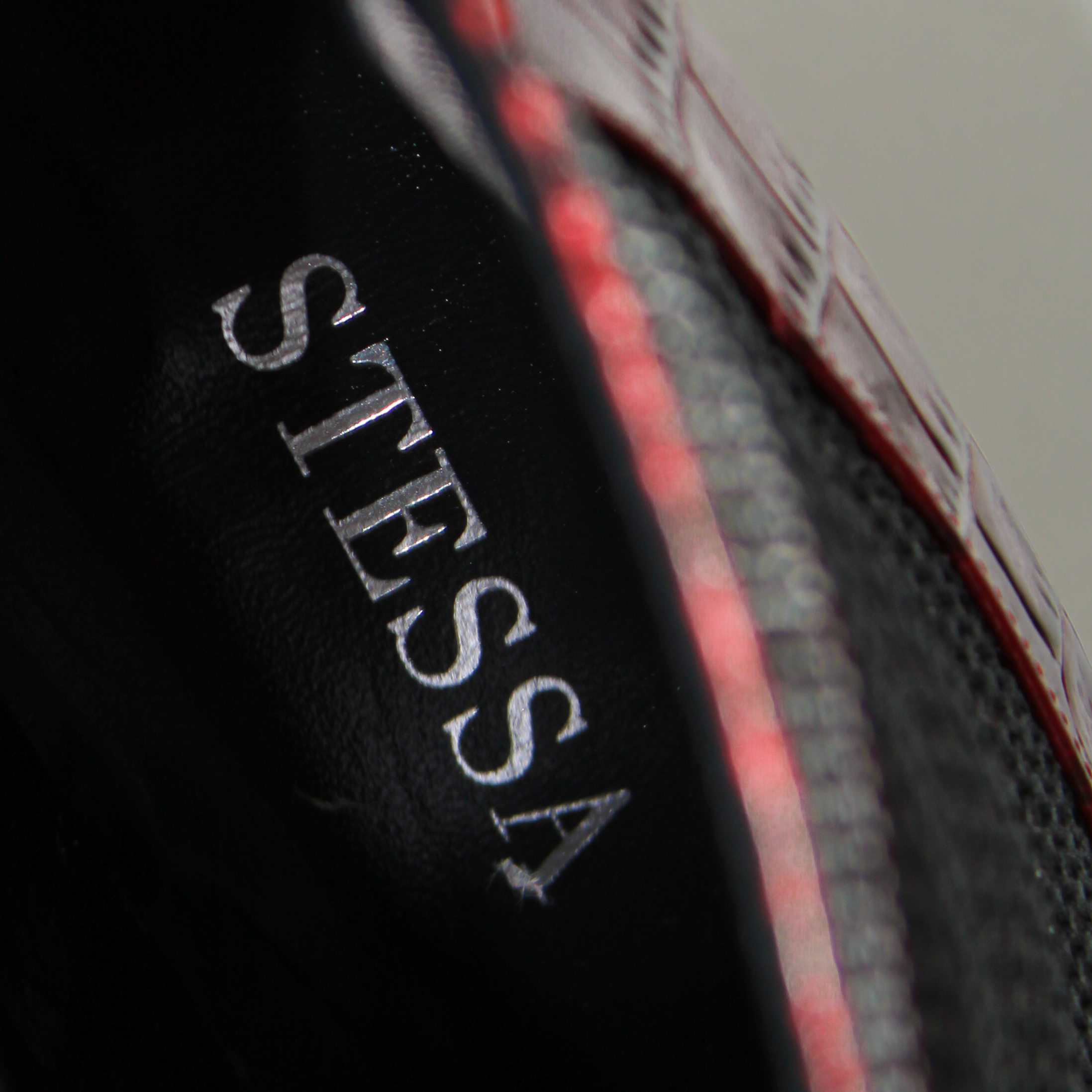 The Valentina Croc Mesh Boot in Barbados Cherry - Stessa by Sarah