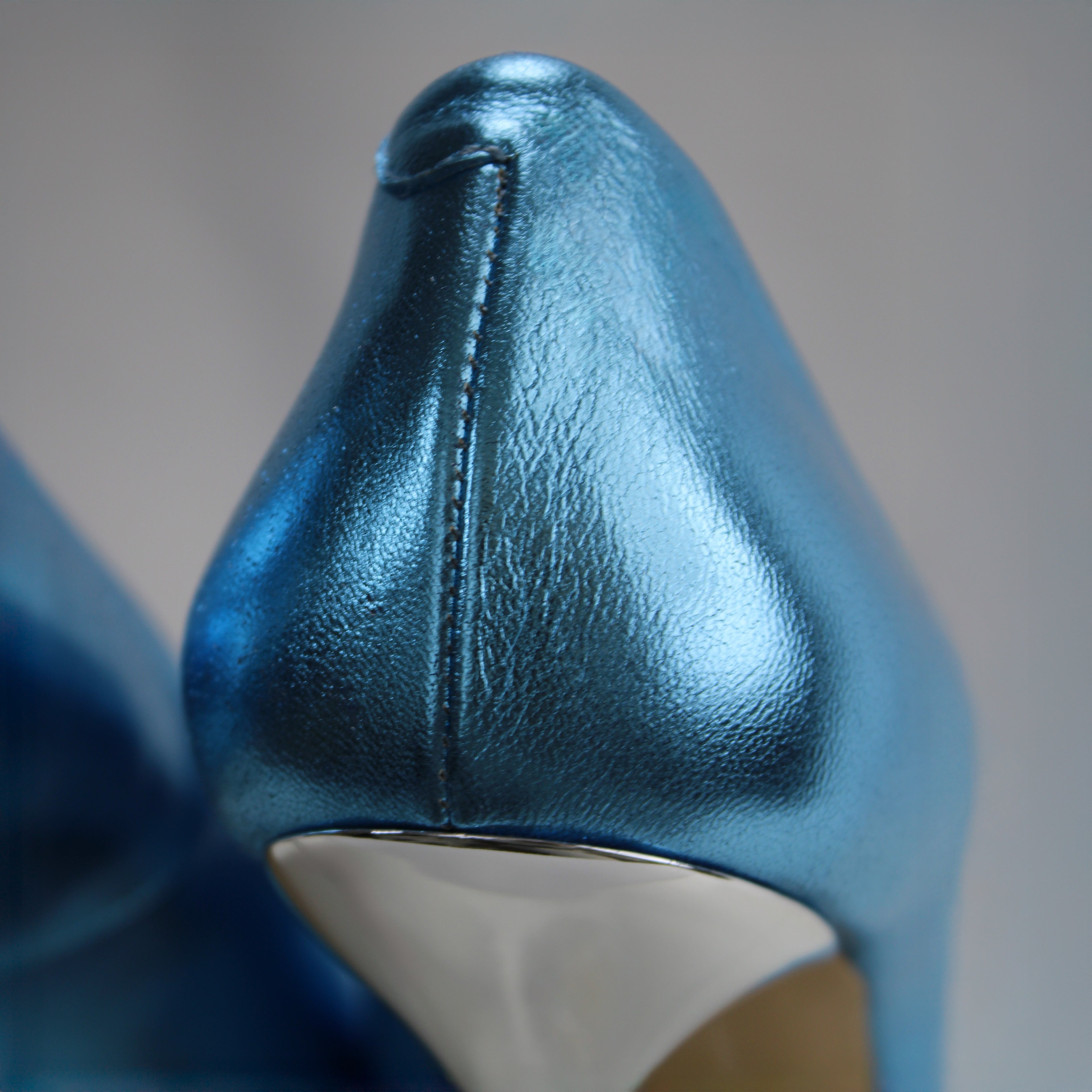 Molly Luxe Stiletto Pump in Adriatic Blue - Stessa by Sarah