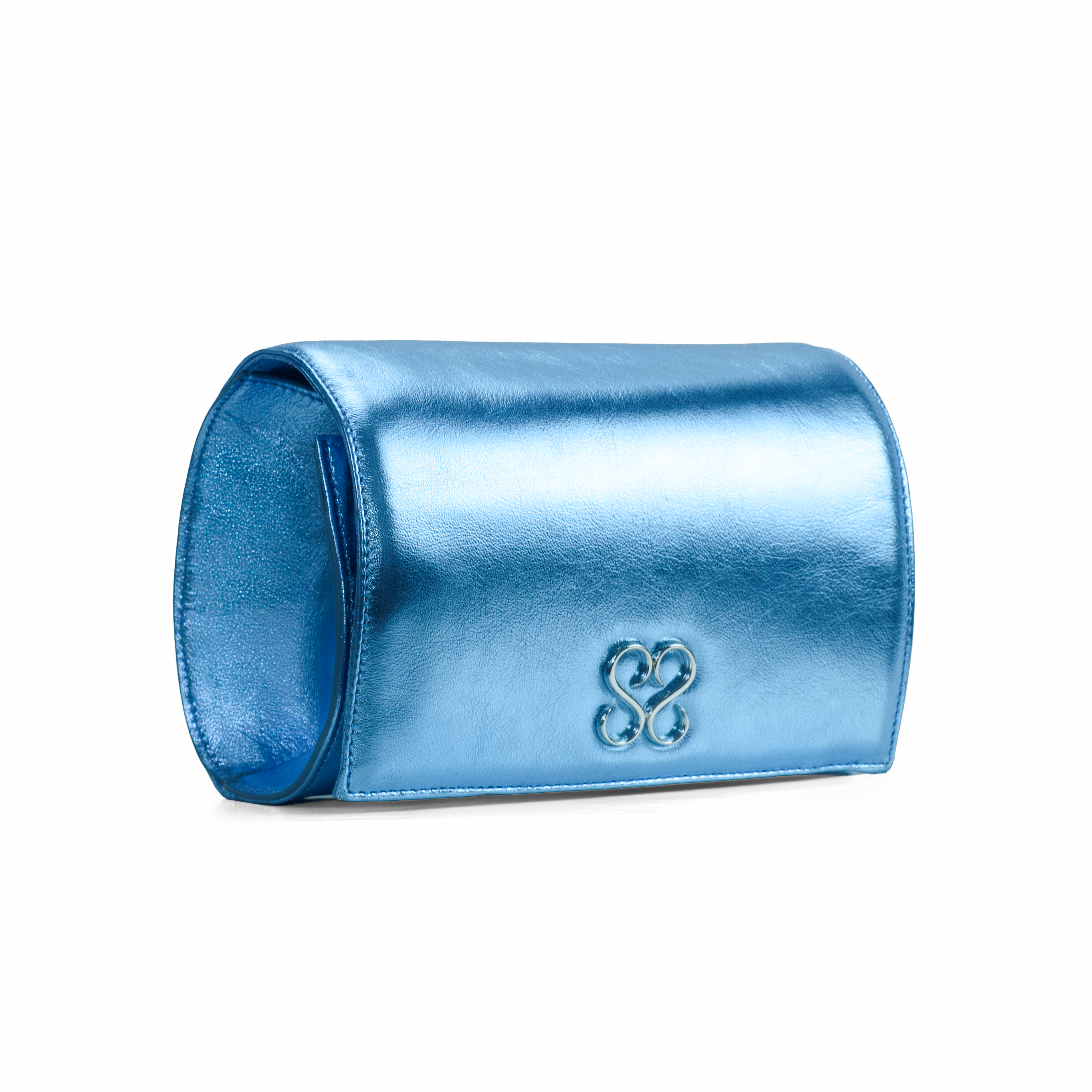 Molly Luxe Clutch in Adriatic Blue - Stessa by Sarah