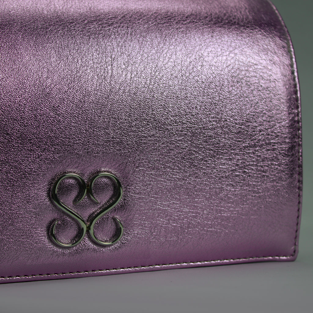 Molly Luxe Clutch in Corsage pink - Stessa by Sarah