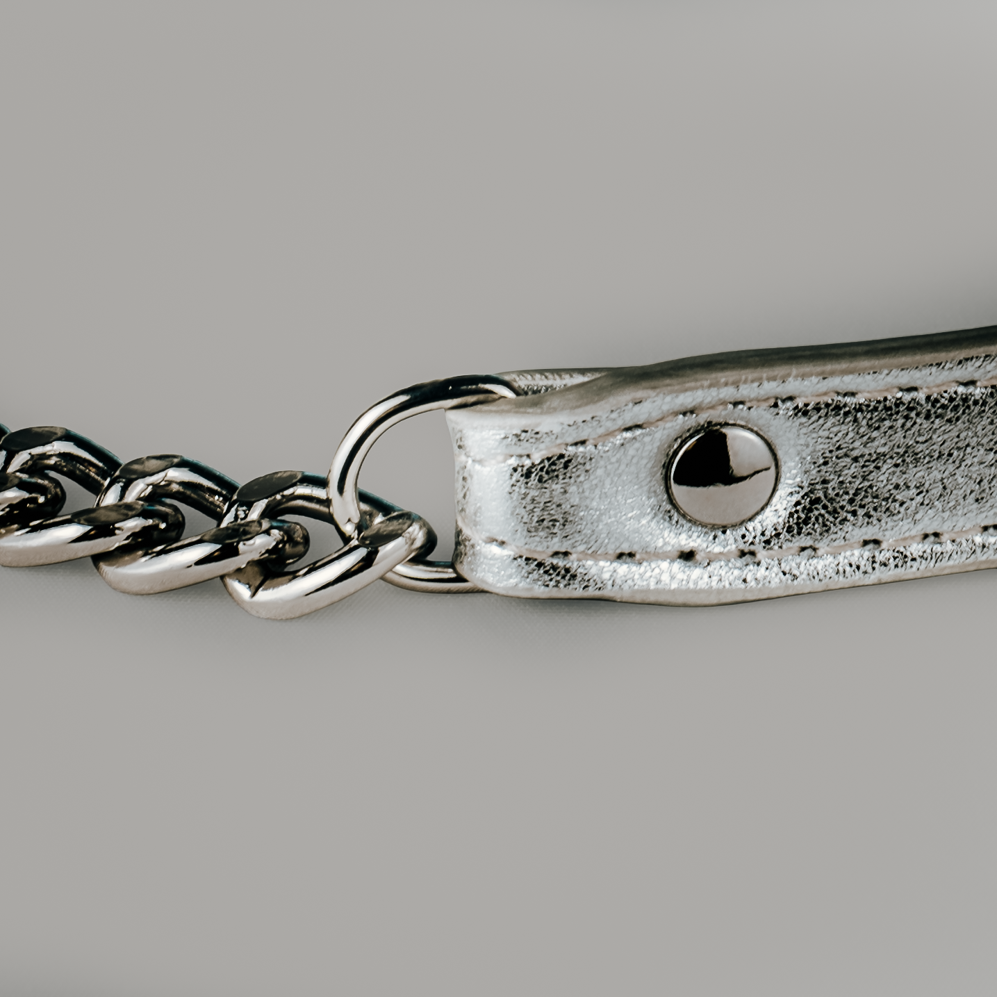 Molly Luxe Clutch in Silver - Stessa by Sarah