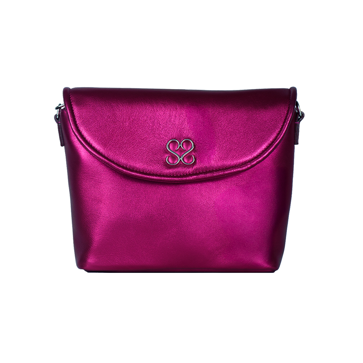 The Avalyn Clutch in Raspberry
