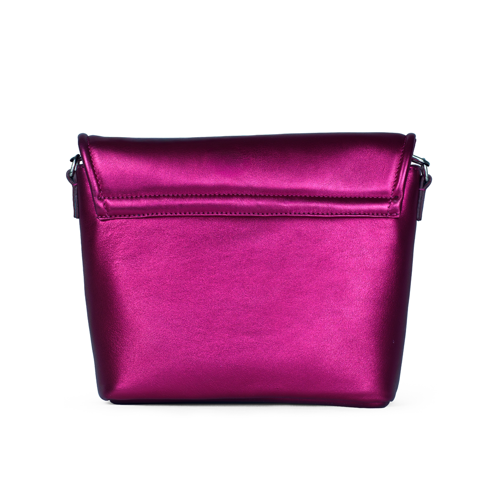 The Avalyn Clutch in Raspberry