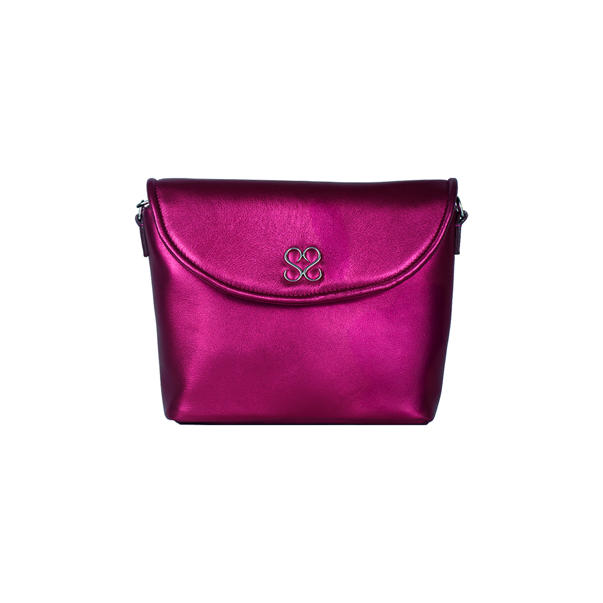 The Avalyn Clutch in Raspberry