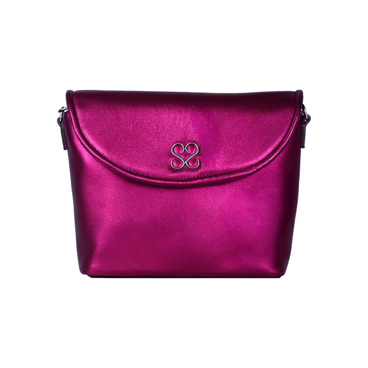 The Avalyn Clutch in Raspberry